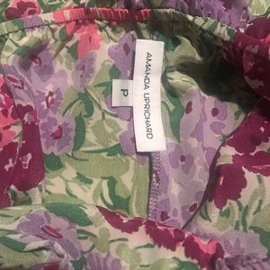 Amanda Uprichard strapless dress with belt